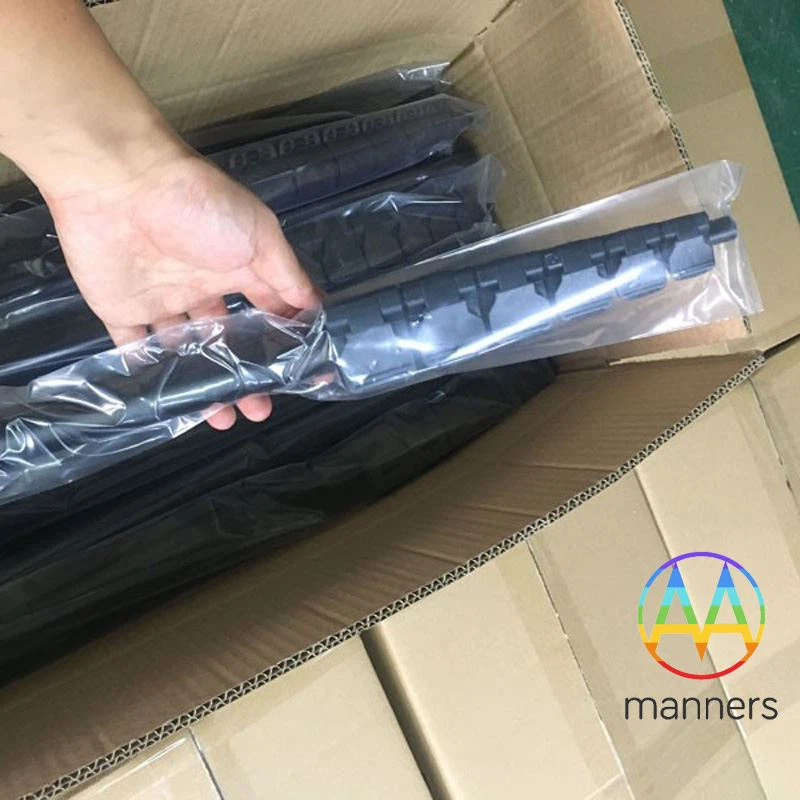 Naročilo avstralske stranke Za 500pcs Custom Black Aluminum Telescopic Pole j...